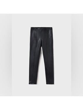 Size 4 Girls Mayoral Sleek Black Kids Leggings